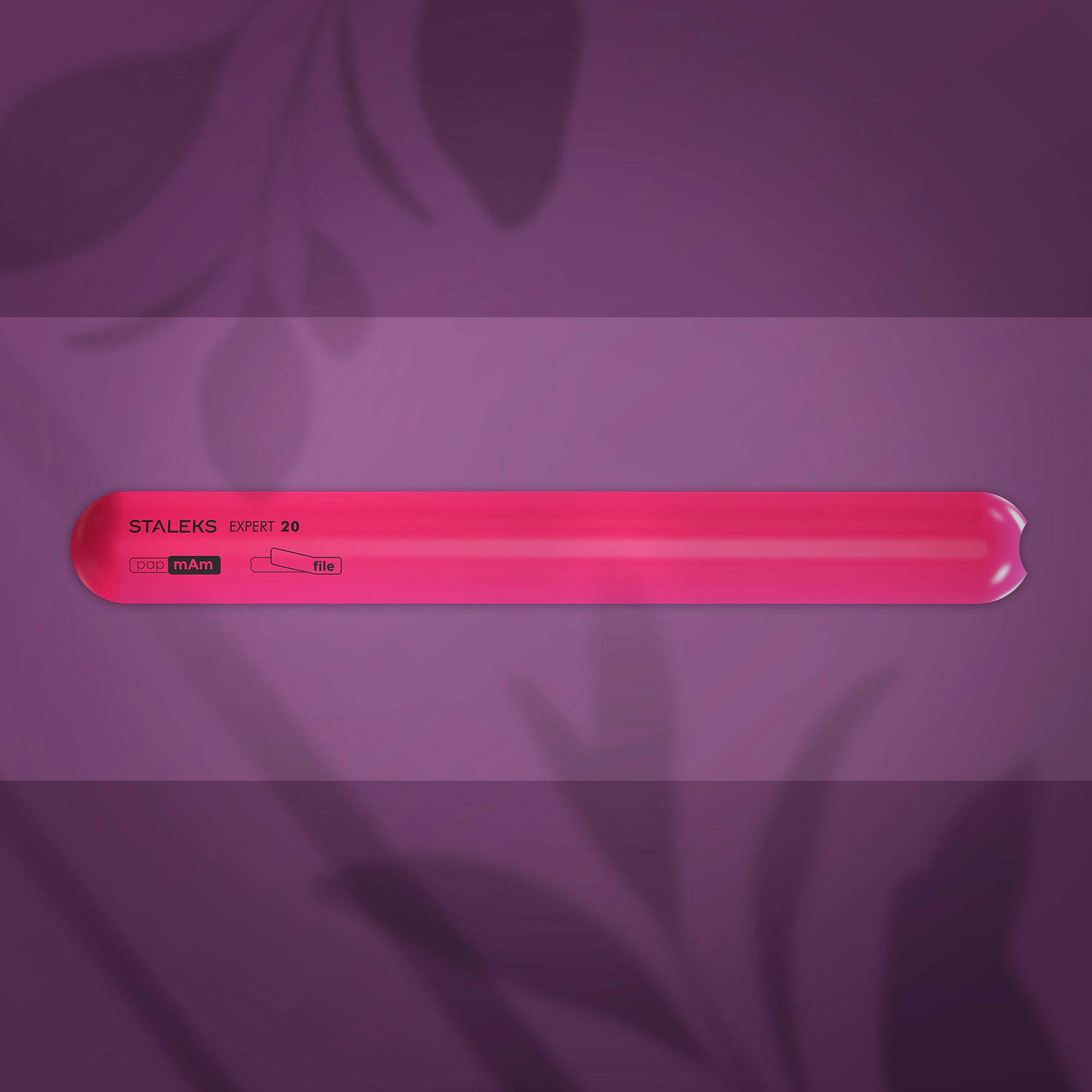 Staleks Expert 20 straight beveled plastic nail file base, photo 1 of 4
