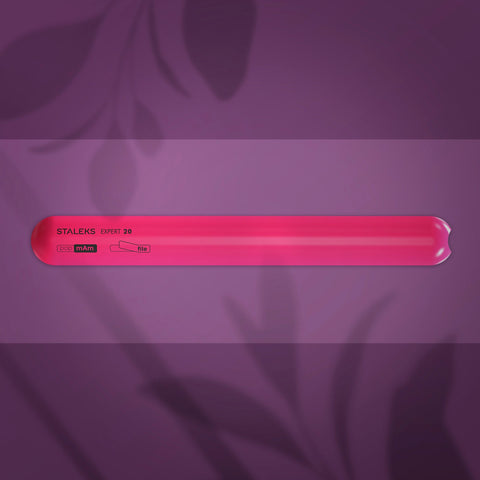 Staleks Expert 20 straight beveled plastic nail file base, photo 1 of 4