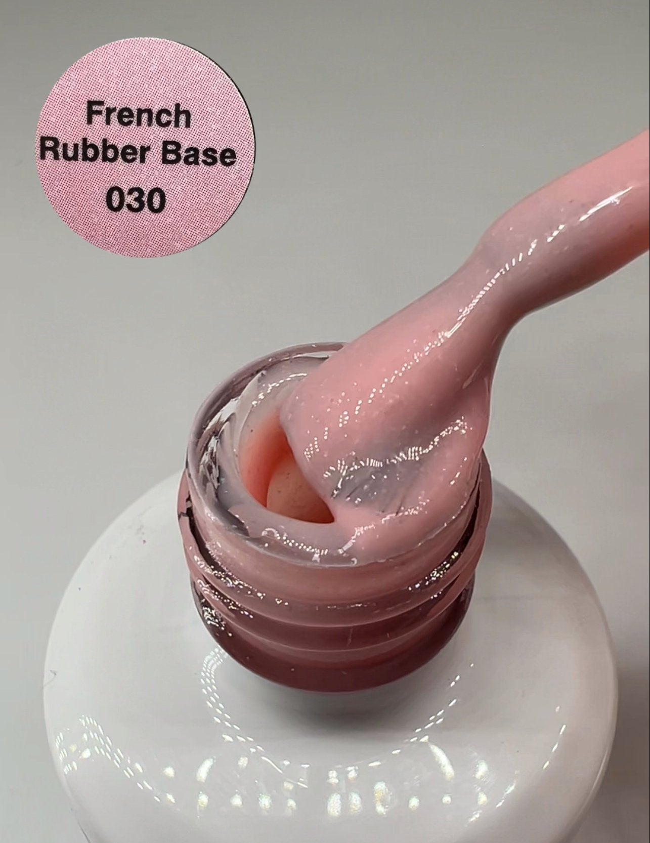 Svetlana Fyodorova French Rubber Base, shade 030, 15 ml bottle