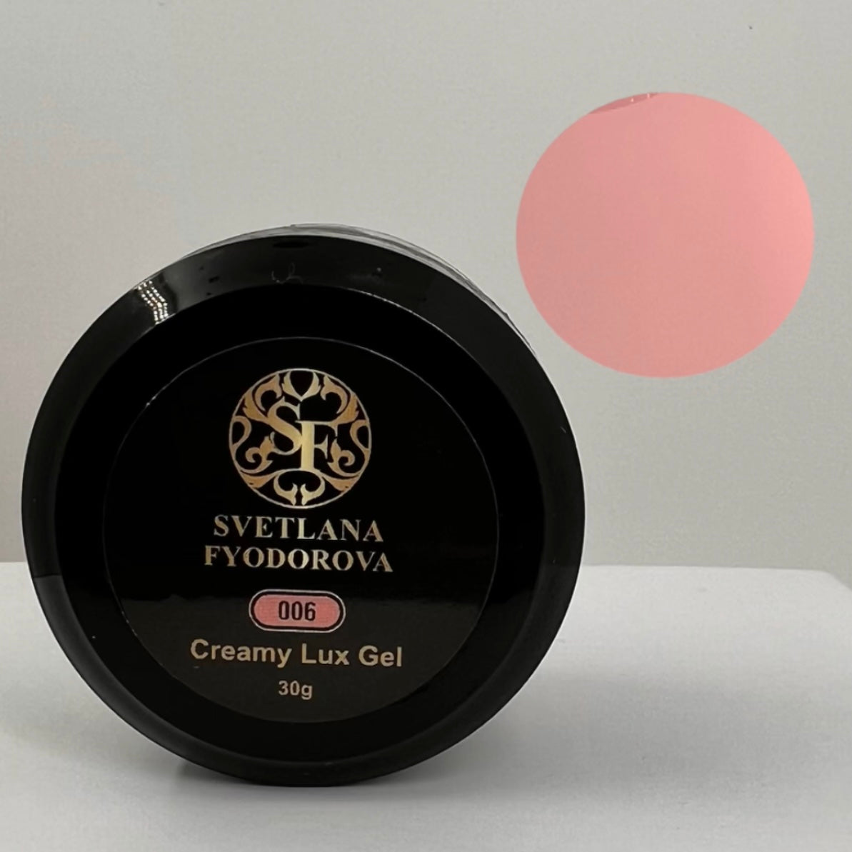 Svetlana Fyodorova Creamy Lux builder gel, shade 006, jar