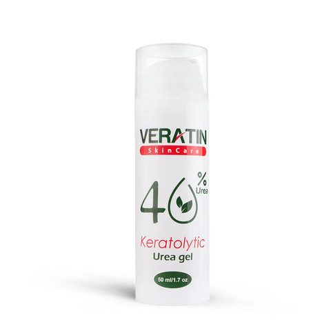 Veratin Keratolytic Gel 40% urea, 50 ml airless bottle
