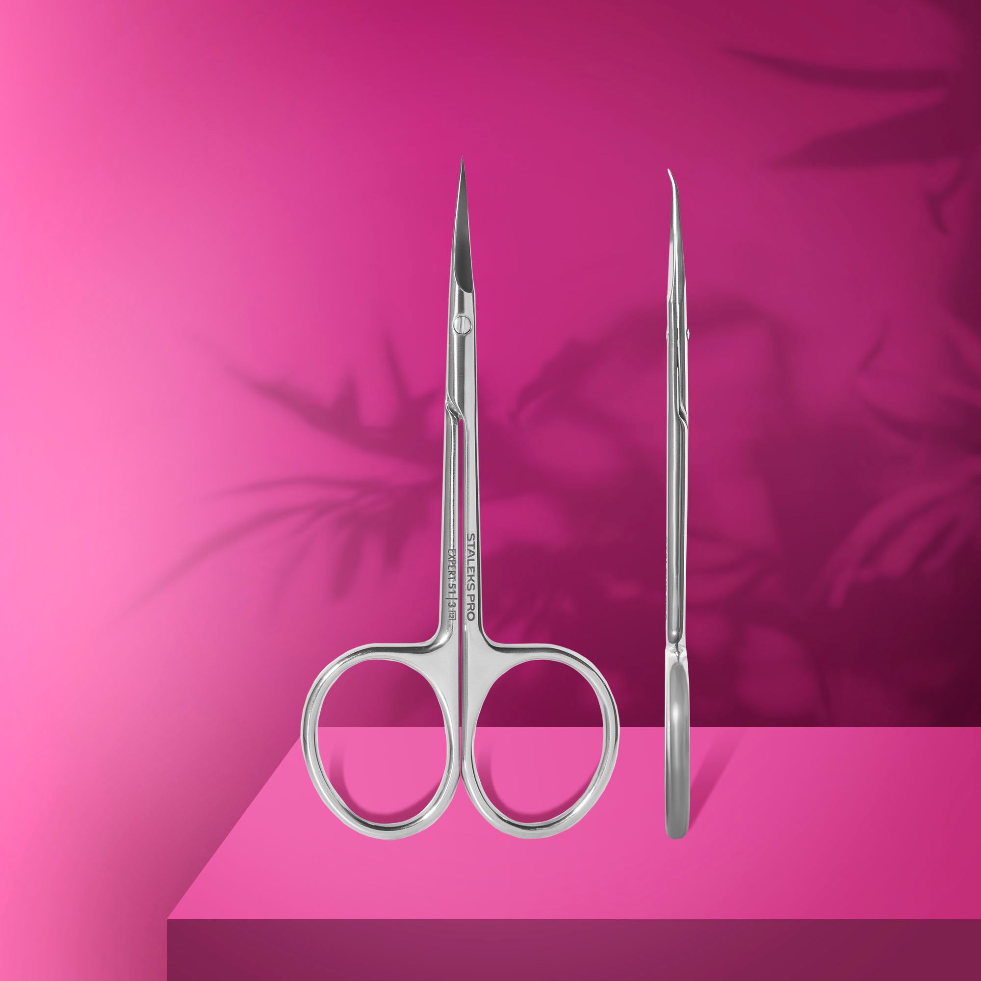 Staleks Expert 51 Type 3 cuticle scissors with hook, photo 1 of 5