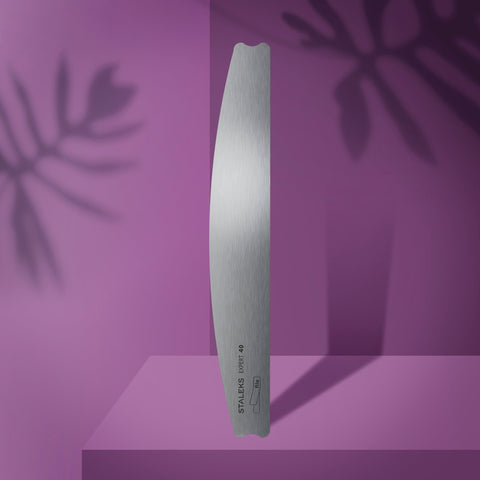 Staleks Expert 40 crescent metal nail file base, 162 x 25 mm, photo 1 of 3
