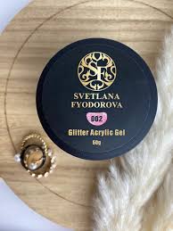 Svetlana Fyodorova Glitter  Acrylic Gel