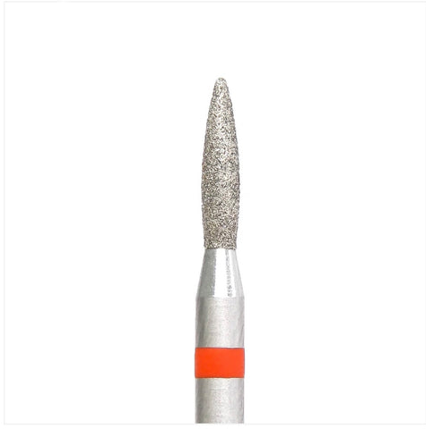 KMIZ Nail Bit Flame 018 Red, rounded tip (1pcKMIZ)