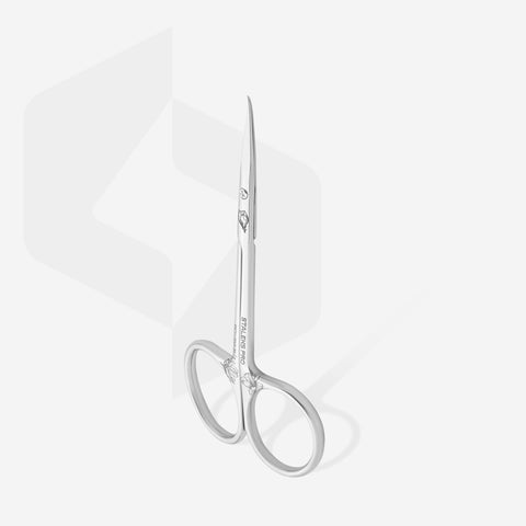 Staleks Exclusive 21 Type 1 Magnolia cuticle scissors with hook, photo 2 of 3