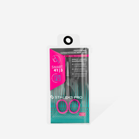 Staleks Smart 41 Type 3 cuticle scissors with hook, photo 4 of 4