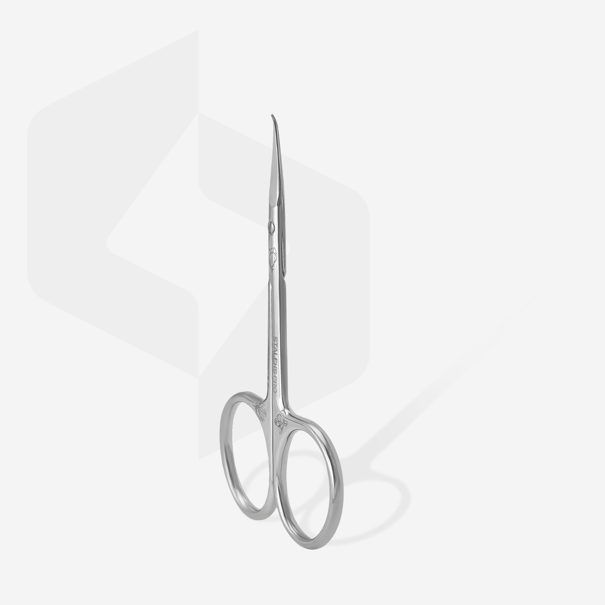 Staleks Exclusive 23 Type 2 cuticle scissors with hook, photo 2 of 3