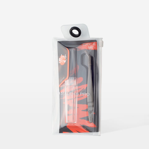 Staleks Pro Expert 40 Type 1 L-shaped 50 degree lash tweezers, photo 4 of 4