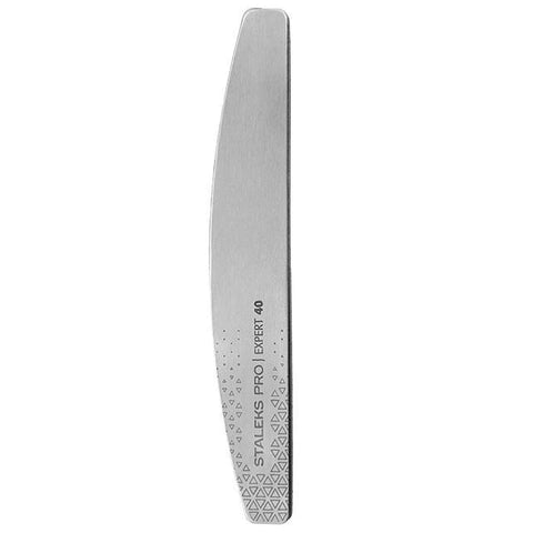 STALEKS PRO EXPERT 40 CRESCENT NAIL FILE METAL Base