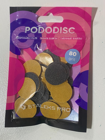 Refill pads for pedicure disc PODODISC STALEKS PRO M (50 pc) -PDF-20