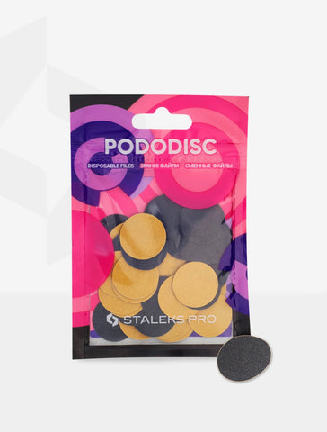 Refill pads for pedicure disc PODODISC STALEKS PRO M (50 pc) -PDF-20