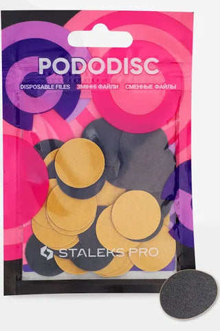 STALEKS PRO M PODODISC REFILL PADS FOR PEDICURE DISC (50 PCS) PDF-20