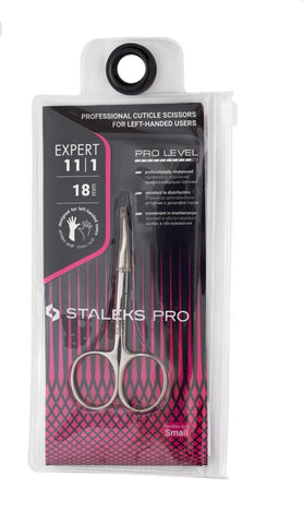 STALEKS Professional cuticle scissors for left-handed users EXPERT 11 TYPE 1 -SE-11/1