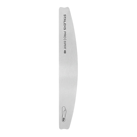 STALEKS PRO EXPERT 40 CRESCENT NAIL FILE METAL Base