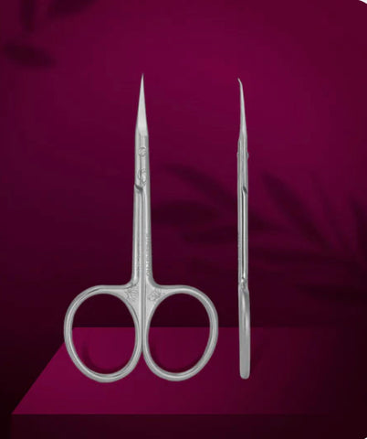 STALEKS Professional cuticle scissors with hook EXCLUSIVE 23 TYPE 2 (magnolia) -SX-23/2m