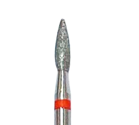 KMIZ DIAMOND Nail Bit Flame 243 023 Red (1pc Kazan)