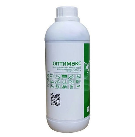 Disinfectant and detergent Optimax 1 l (concentrate).