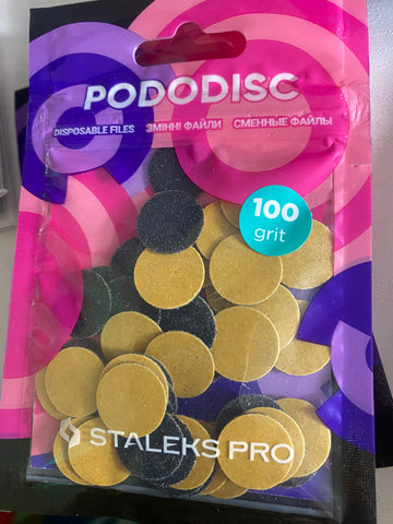 Refill pads for pedicure disc PODODISC STALEKS PRO S (50 pc) -PDF-15